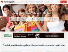 Tablet Screenshot of handelsgids.be